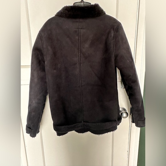 MANGUUN Moto Faux Suede Jacket - Picture 3 of 4